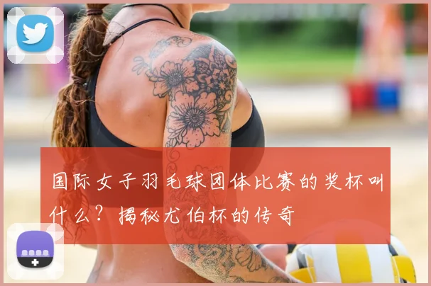 国际女子羽毛球团体比赛的奖杯叫什么?揭秘尤伯杯的传奇